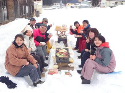 大人の楽校・冬編『スノーシューと雪上ＢＢＱ』を実施しました！